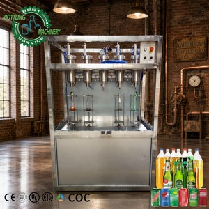 <span class=keywords><strong>Unidad</strong></span> de Llenado de Latas de Aluminio para Bebidas Carbonatadas, Presión Estable, 800 BPH, Cambio Rápido de Tamaño de Botella (0.2-2.5L) - Product Image 1