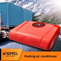 AC (Air Conditioner) 2,8kw untuk Truk, Terpasang di Atap, 12v, Sistem Pendingin Udara untuk Truk Berat/Kapal