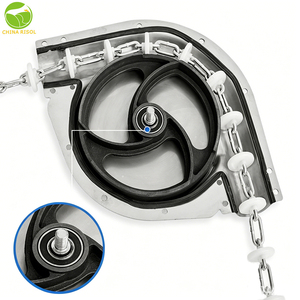 ระบบให้อาหารอัตโนมัติ โรงเรือนเลี้ยงสุกร สายให้อาหาร มุมโค้ง - Product Image 1
