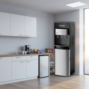 Elektrische waterdispenser met onderlader, warm en koud <span class=keywords><strong>water</strong></span>, voor huishoudelijk gebruik - Product Image 3