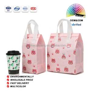 Bolsa Desechable para Llevar Comida, con Forro de Papel de Aluminio, Aislante Térmico para Bebidas y Alimentos, para Entrega de Comida Caliente y Fría - Product Image 5