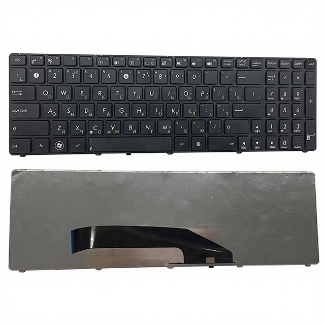 Wholesale US Layout Laptop Keyboard for Asus K50 K60 K70 K50IJ Series New Replacement Notebook Keyboard Parts