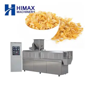 Breakfast cereal corn flakes extruder production line cost Manufacturer