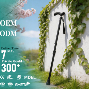 <span class=keywords><strong>Canne</strong></span> télescopique en fibre de carbone légère, durable, réglable, capacité de charge de 100 kg, pour la réadaptation des personnes âgées, pour les soins à domicile et en extérieur - Product Image 1