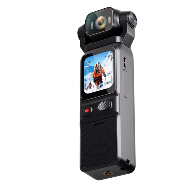 Wifi Mini 4K HD Sports Action Camera 1.69 Inch LCD Screen 270 Degree Rotatable Touch Screen MicroSD IP67 Waterproof 3000mAh