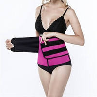 Venta al por mayor de soporte de la cintura Brace adelgazamiento Wrap vientre grasa Fitness mujeres espalda baja soporte cintura entrenador