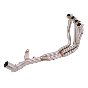 Sistema de escape para motocicleta Teentop, tubo de escape inoxidable para <span class=keywords><strong>Kawasaki</strong></span> <span class=keywords><strong>Z900RS</strong></span> 2018 +, tubo frontal de escape - Product Image 1