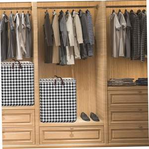 Sac de rangement classique, durable, grande capacité, imperméable, pour la maison, le dortoir, organisateur robuste pour couettes et vêtements, réutilisable pour le déménagement - Product Image 3