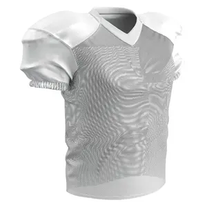 ZNA कस्टम उच्च गुणवत्ता ऊपरी आस्तीन 100% पॉलिएस्टर रग्बी जर्सी शर्ट अभ्यास वर्दी अमेरिकी फुटबॉल जर्सी