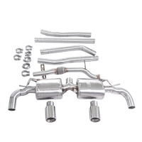 GFC Catback Valvetronic Tuyau d'échappement pour BMW Mini R60 1.5T 4WD 2016 Système de silencieux d'échappement haute performance
