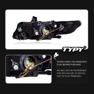 ชุดประกอบไฟหน้ารถ2008 2014ในเมืองไฟ LED โปรเจ็คเตอร์12V 6000K แบบใหม่พร้อมสัญญาณไฟเลี้ยวตามลำดับสำหรับการติดตั้ง/อัปเกรด - Product Image 6