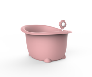 <span class=keywords><strong>Bañeras</strong></span> Portátiles de Plástico PP para Bebés, Bañera Grande con Asiento - Product Image 3