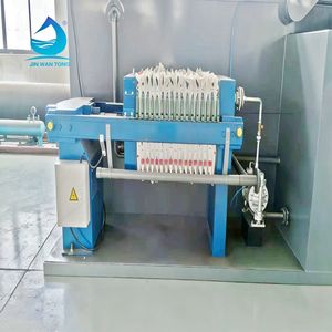 Équipement de filtration automatique à plaques et cadres pour l'usine de traitement des boues destinée à l'industrie du traitement des eaux usées municipales - Product Image 4