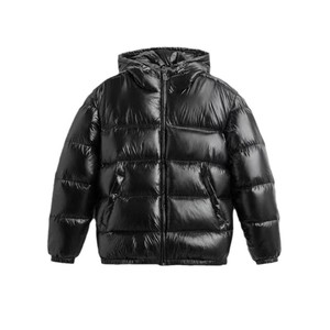 Giacca invernale da <span class=keywords><strong>uomo</strong></span> in cotone tinta unita cappotto a prova di freddo stile <span class=keywords><strong>Casual</strong></span> <span class=keywords><strong>abbigliamento</strong></span> transfrontaliero tinta tinta unita con stampa con motivo - Product Image 3