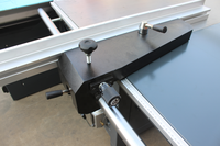 Scie à panneaux verticale industrielle lourde LB3200H pour le travail du bois, scie à découper le bois MDF/contreplaqué, machine à scier à table coulissante de précision