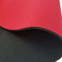 Feuilles de néoprène tissu 2mm tissu noir pour brassard de sport en néoprène