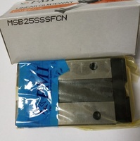 Rail de guidage linéaire PMI, Bloc de guidage linéaire MSB15S MSB20S MSB25S MSB30S MSB35S MSB35LS, Pièces de machine CNC, Chariot de guidage linéaire