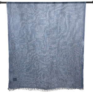 Nouveautés : Écharpes musulmanes personnalisées avec logo, écharpe d'hiver de créateur, châle tissé en acrylique dégradé, <span class=keywords><strong>hijab</strong></span> Vela couleur unie teint à la main 2026 - Product Image 3