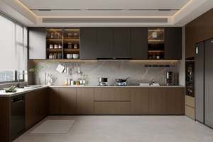 Muebles de Cocina Modernos, Sencillos, Resistentes al Agua y Ecológicos, Diseño de Última Generación, Venta Directa de Fábrica - Product Image 2