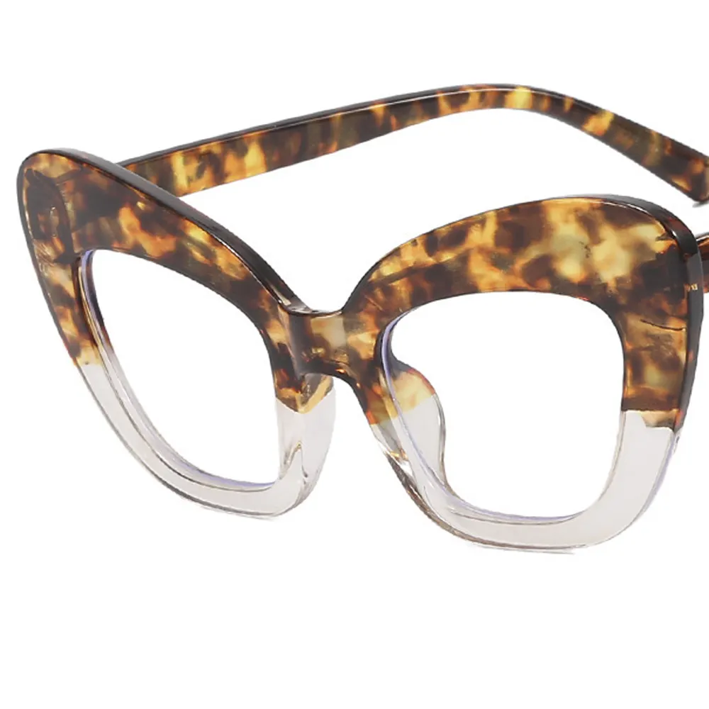 Bingkai Mata Desainer Mata Kucing Kacamata Modis Anti Cahaya Biru Bingkai Kacamata Indah Kacamata Penjualan Terbaik