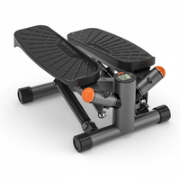 Nouvel appareil de fitness stepper pour la maison 40x40x30cm, petit modèle ovale, silencieux, hydraulique, avec corde de traction, amincissant, écologique, en ABS
