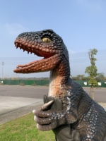 Marionnette de dinosaure personnalisée CET en matériau léger pour garderies, écoles, parcs de trampolines, attractions et spectacles