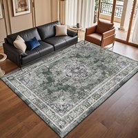 Maßgefertigter Moderner Blumen-Teppich, Maschinengefertigt, Umweltfreundlich, Antibakteriell, Waschbar, für Innenräume, Schlafzimmer & Wohnzimmer