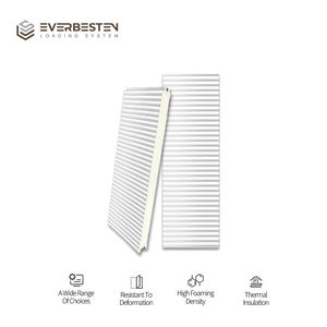 <span class=keywords><strong>Porte</strong></span> <span class=keywords><strong>sectionnelle</strong></span> moderne pour <span class=keywords><strong>garage</strong></span> <span class=keywords><strong>de</strong></span> villa, ouverture latérale électrique blanche 8x7, en acier-PVC, coupe-feu et insonorisée, pour extérieur - Product Image 1