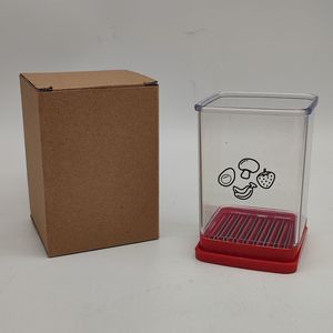 Trancheuse de <span class=keywords><strong>fruits</strong></span> <span class=keywords><strong>et</strong></span> <span class=keywords><strong>légumes</strong></span> multifonctionnelle pour la cuisine à domicile avec plaque de poussée - Product Image 2
