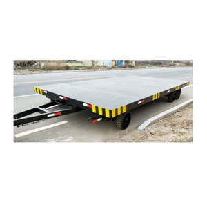 <b>Small</b> <b>Car</b> <b>Trailer</b>/ Flatbed <b>Trailer</b>/ Truck <b>Trailer</b> With Two Wheel Platform Hand Push Trucks Trolley - Product Image 4