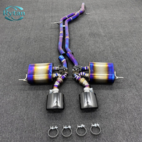 Système d'échappement Rytan Valved ou Valvetronic en titane Catback pour Porsche Cayenne E3 TURBO 2021 GT V8 4.0 sans embout
