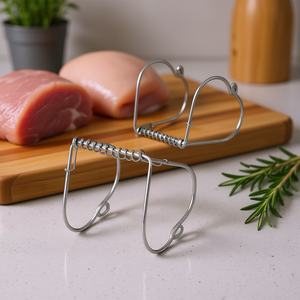 Juego de 4 pinzas Metaltex Roulade para carne y aves - Product Image 3