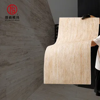 Modern exterior wall cladding building materials natural stone flexible soft tile