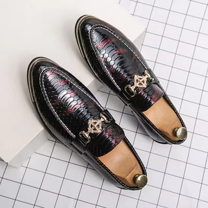 Zapatos Oxford con Cordones y Flecos, Estilo 2025, para Hombre, Punta Redonda, Formales, de Negocios, de Cuero Genuino, Estilo Británico, Evergreen, Zapatos Cómodos - Product Image 2
