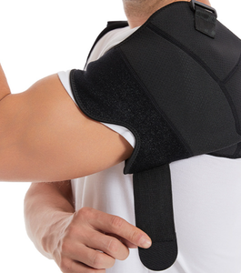 Nouvelles protections d'épaule sportives à <span class=keywords><strong>double</strong></span> compression, respirantes, écologiques, unisexes, protection de base, sangles dorsales en néoprène pour la course à pied - Product Image 3