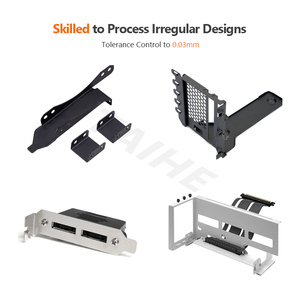 Tùy chỉnh chính xác dập điện tử thành phần kim loại SPCC PCI PCI-E PCIE khe cắm bảng điều khiển khung bìa với lỗ - Product Image 4