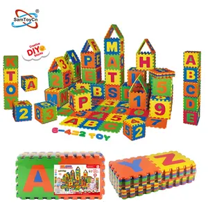 Tapis de sport en mousse imbriquable pour enfants, 26 pièces, 20mm, lettres anglaises, Puzzle écologique, bloc en EVA, bon marché