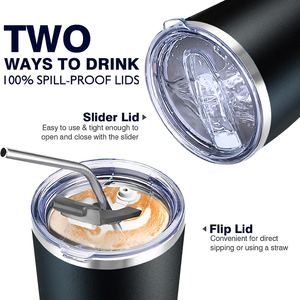 Wevi 30Oz Đôi Tường Thép Không Gỉ Cốc Với Hàn Xử Lý & Straw-Chân Không Cách Nhiệt Cốc Cà Phê Cho Hot & Đồ Uống Lạnh - Product Image 6