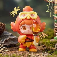 Figurines d'anime en PVC de la série Mochi Guarding Team, 100 % originales et authentiques, boîte surprise, ornements, cadeau, 8 pièces/ensemble, vente chaude