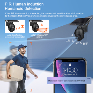 Cámara Solar con Carcasa Metálica, Bajo Consumo, PTZ, Tarjeta SIM 4G, Cámara de Vigilancia con Audio Bidireccional y Seguimiento Humano - Product Image 2
