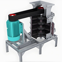 Concasseur vertical composé PFL1000, capacité 50-80 tph, concasseur de pierre pour le broyage de sable, prix de la machine à broyer les pierres