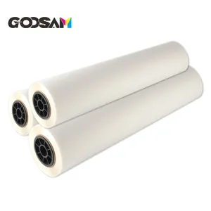 Goosam 60x100 60cm*100 30cm x 100m 33cmx100m Size DTF Paper Roll Heat Transfer Hot Tear DTF PET Film For 60x100m DTF Printer