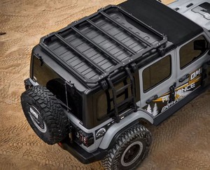 Lantsun OMU021 Porte-bagages pour jeep wrangler JL 2018 + 4XE Porte-bagages <span class=keywords><strong>Cargo</strong></span> avec extension Porte-bagages supérieur - Product Image 5