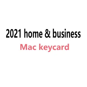HHot-sale 2021 home & business mac key card 100% online activation home & business mac 2021 key card send by fedex