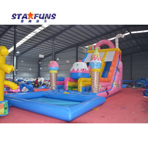 Thương mại khổng lồ trượt nước <span class=keywords><strong>Inflatable</strong></span> trượt nước Công viên Hồ bơi Bouncer trượt nước <span class=keywords><strong>Inflatable</strong></span> thương mại trượt nước cho người lớn - Product Image 1