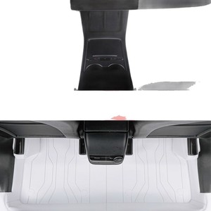 Tapis de sol souple 360 pour Tesla Model 3/Model Y OLIVER - Cuir Nappa de yacht sans solvant, silicone, tout compris, résistant à la saleté - Product Image 5
