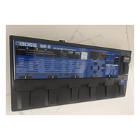 Pédale Multi-Effets Guitare Électrique Boss ME-8 Jelo d'Occasion, Acier Inoxydable, État de Fonctionnement Excellent, Quasi Neuf