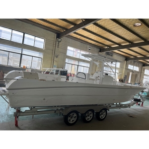 Barco de Pesca Deportiva de 32 pies para Pasajeros, Yate de Lujo Chino, Barcos de Aluminio para Pesca con Techo Rígido de Fibra de Vidrio - Product Image 4