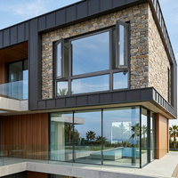 Ventanas de Aluminio Resistentes a Impactos, Hechas a Medida, Doble Acristalamiento, Modernas, Eficientes Energéticamente, Resistentes al Viento, Insonorizadas, Aisladas Térmicamente, Seguras