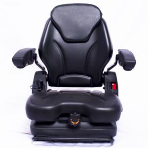 KL Seating 48V PVC étanche siège à profil bas suspension mécanique chariot élévateur Seat-150kg capacité de charge certifié CE/ISO - Product Image 1